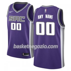 Canotte Uomo Sacramento Kings Personalizzate Nike 2017-18 Viola Swingman
